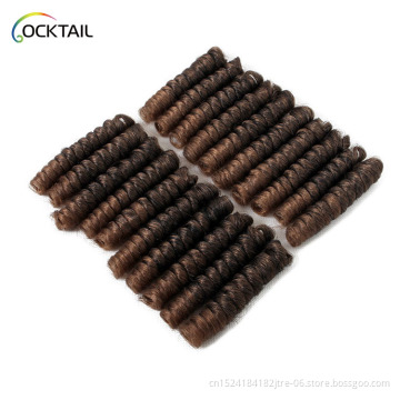 Hot sales infinity orange rod crochet braid different diameter spring braid for sale